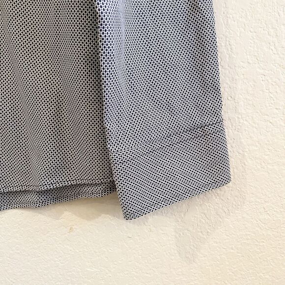 Sand Copenhagen‎ Mens 44 US Large Casual Shirt Button Up Black White 100% Cotton - Picture 2 of 10